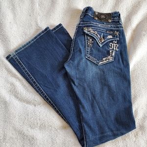 Miss Me Boot Cut Jeans, Sz 28